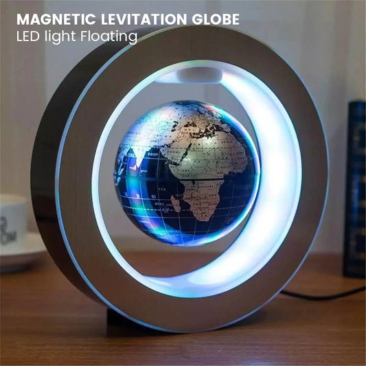 Levitating Lamp Magnetic Levitation Globe LED World Scenery Bedside Lamp Novelty Ball Light Home Decoration Learning Model Tool